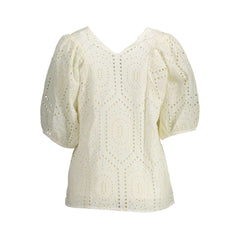 Gant White Cotton Women T-Shirt -   -  Gant.