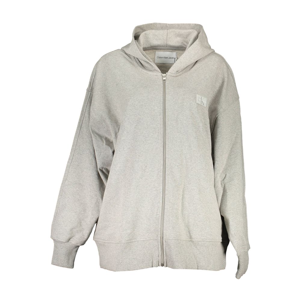 Calvin Klein Gray Cotton Women Sweater -   -  Calvin Klein.