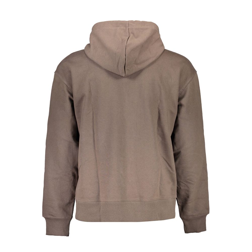 Calvin Klein Brown Cotton Men Sweater -   -  Calvin Klein.