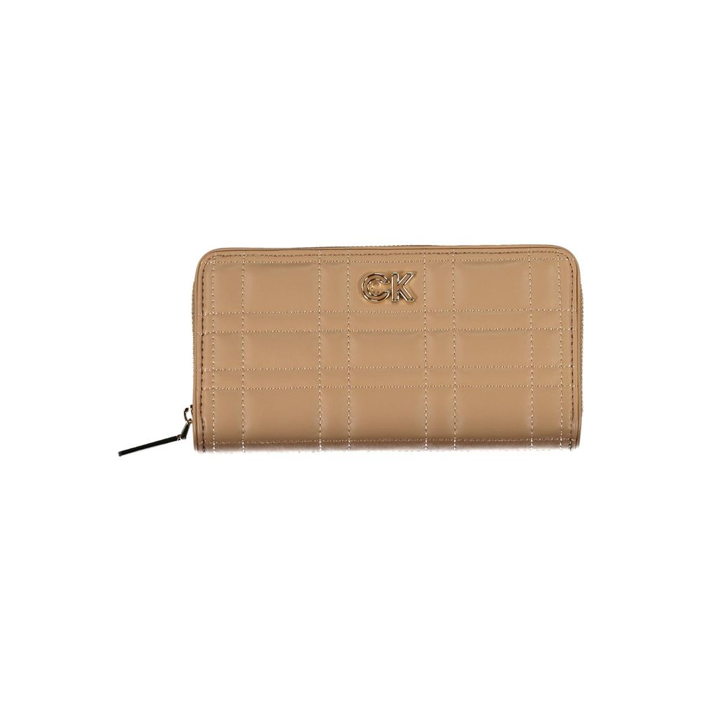 Calvin Klein Beige Polyester Wallet -   -  Calvin Klein.