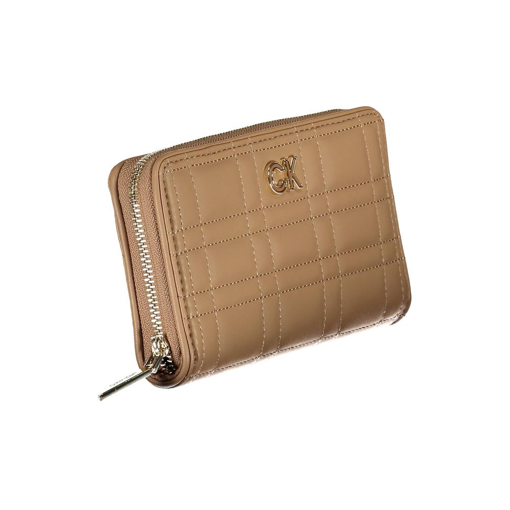 Calvin Klein Beige Polyester Wallet -   -  Calvin Klein.