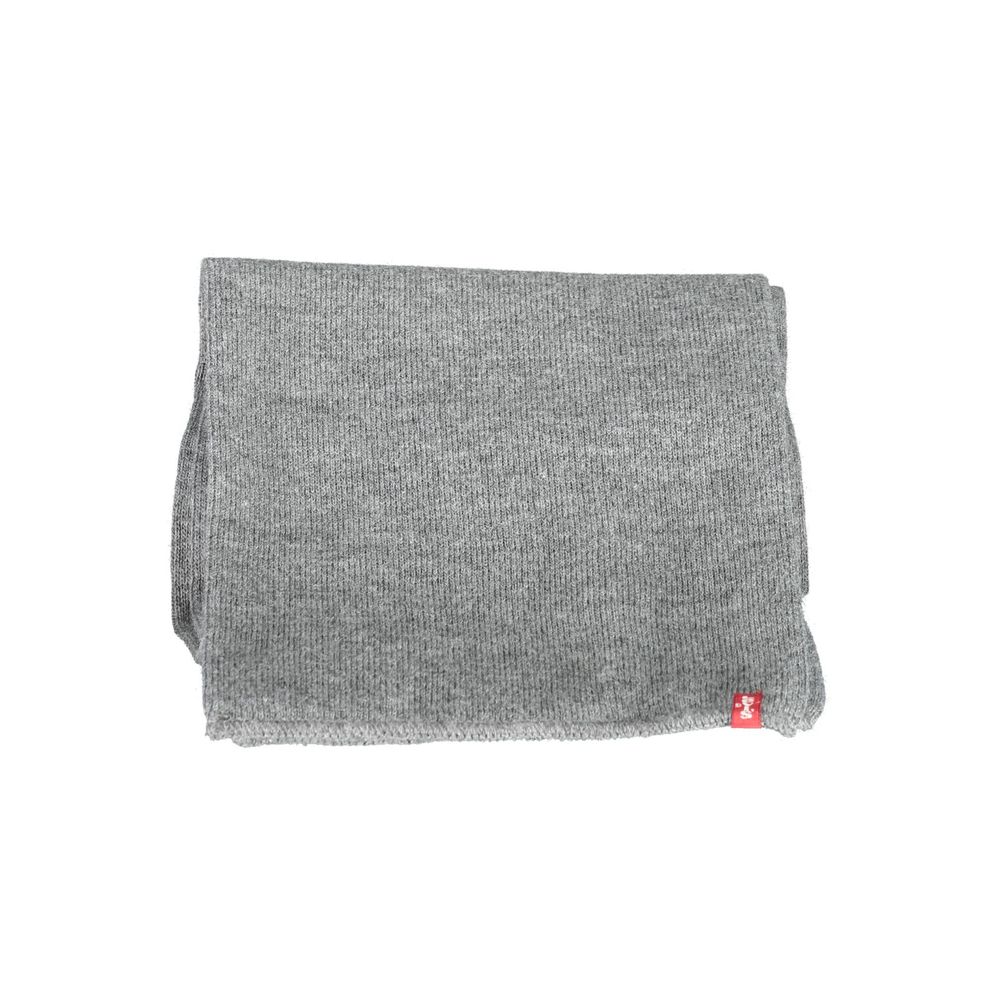 Levi's Gray Marabou Scarf -   -  Levi's.