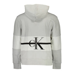Calvin Klein Gray Cotton Men Sweater -   -  Calvin Klein.
