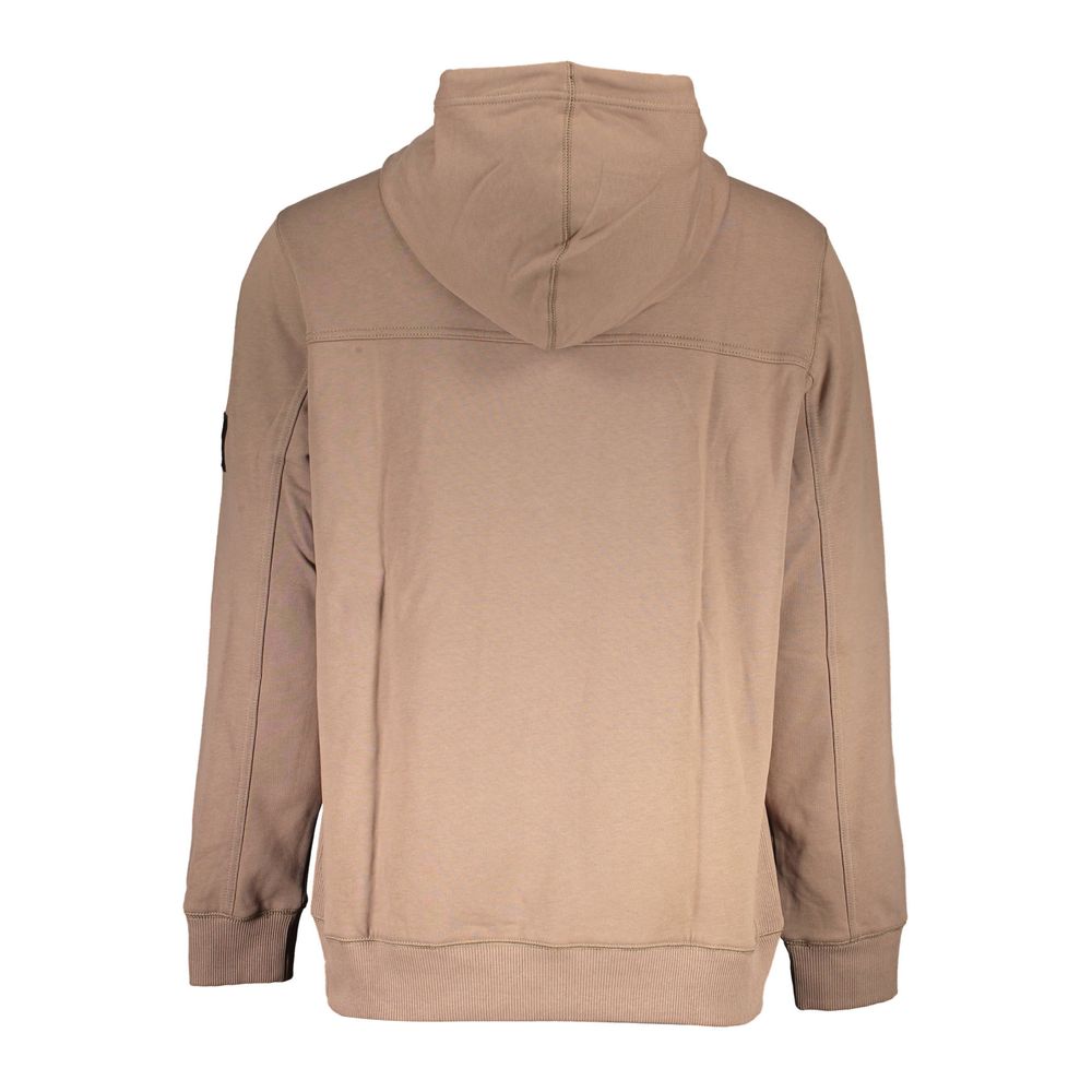 Calvin Klein Brown Cotton Men Sweater -   -  Calvin Klein.