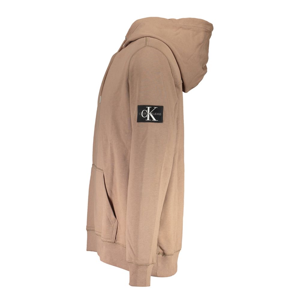Calvin Klein Brown Cotton Men Sweater -   -  Calvin Klein.