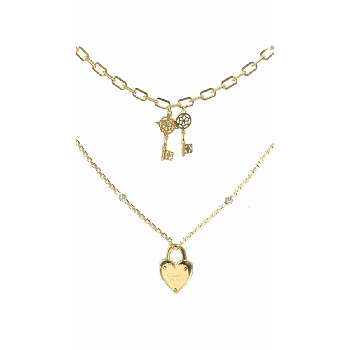 Ladies' Necklace Guess JUBN04216JWYGT-U -  Jewellery, Women -  Guess.