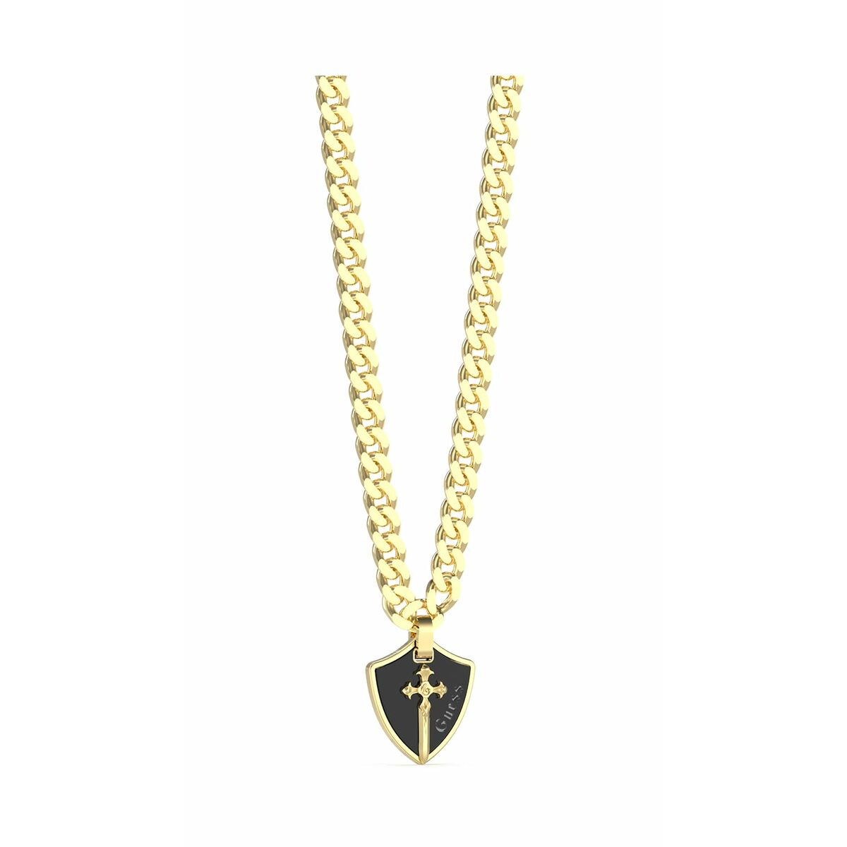 Men's Necklace Guess JUMN04019JWYGBKT-U Cross -  Jewellery, Men -  Guess.