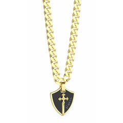 Men's Necklace Guess JUMN04019JWYGBKT-U Cross -  Jewellery, Men -  Guess.