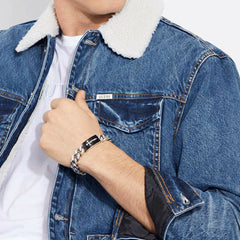 Men's Bracelet Guess JUMB04022JWSTBKS -  Jewellery, Men -  Guess.