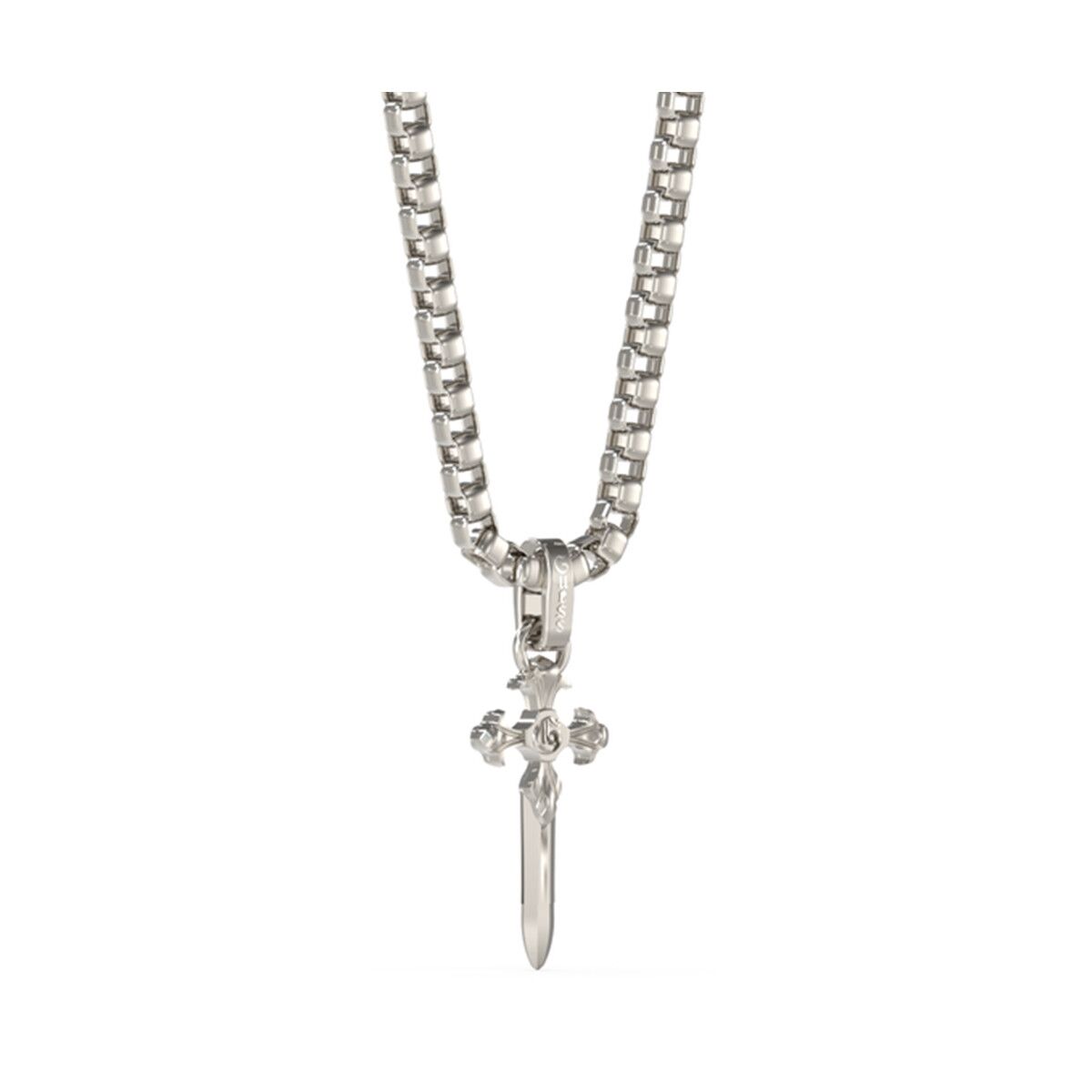 Men's Necklace Guess JUMN04024JWSTT-U Cross -  Jewellery, Men -  Guess.