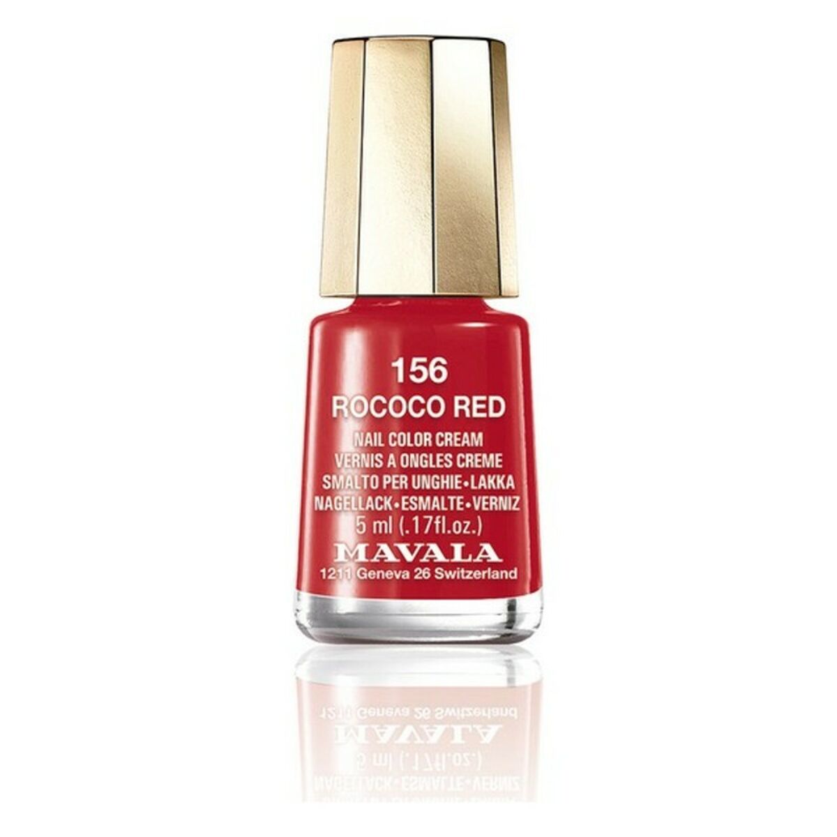 Nail polish Nail Color Cream Mavala 156-rococo red (5 ml) -  Beauty, Manicure and pedicure -  Mavala.