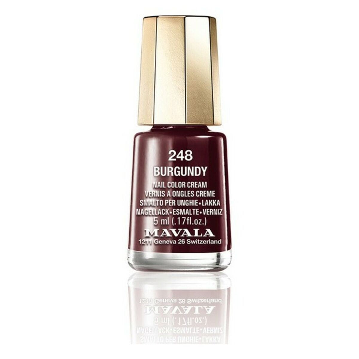 Nail polish Nail Color Cream Mavala 248-burgundy (5 ml) -  Beauty, Manicure and pedicure -  Mavala.