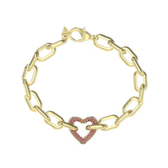 Ladies' Bracelet Guess JUBB05005JWYGPKS Golden -  Jewellery, Women -  Guess.