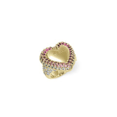 Ladies' Ring Guess JUBR05009JWYGPK58 18 Golden -  Jewellery, Women -  Guess.