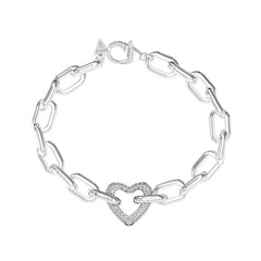 Ladies' Bracelet Guess JUBB05016JWRHS Silver -  Jewellery, Women -  Guess.
