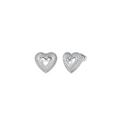 Ladies' Earrings Guess JUBE05020JWRHT-U Silver -  Jewellery, Women -  Guess.