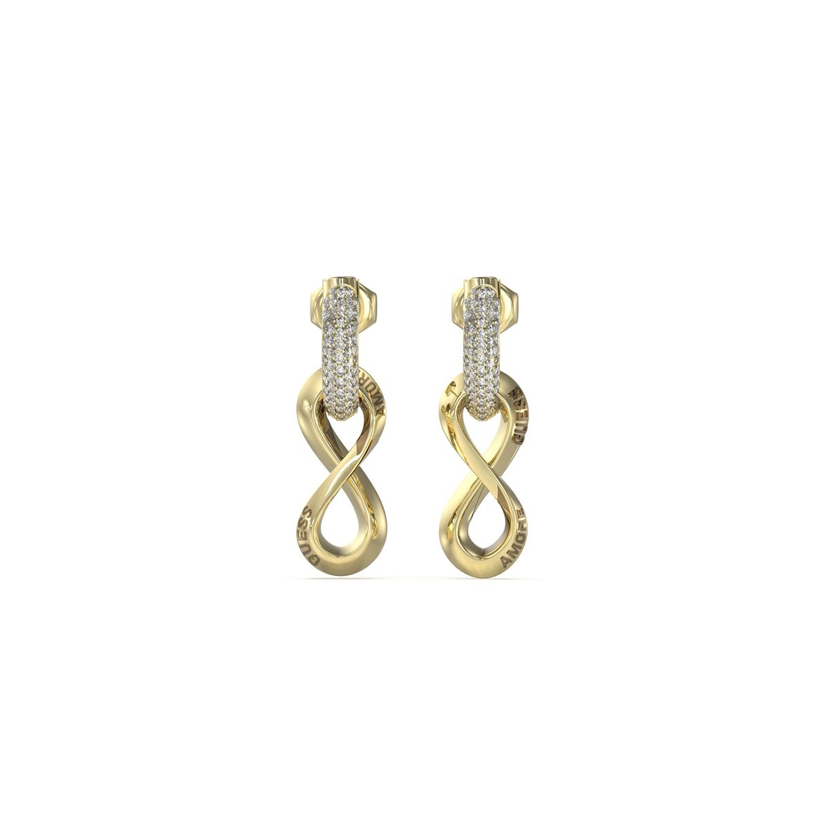 Ladies' Earrings Guess JUBE05051JWYGT-U Golden -  Jewellery, Women -  Guess.