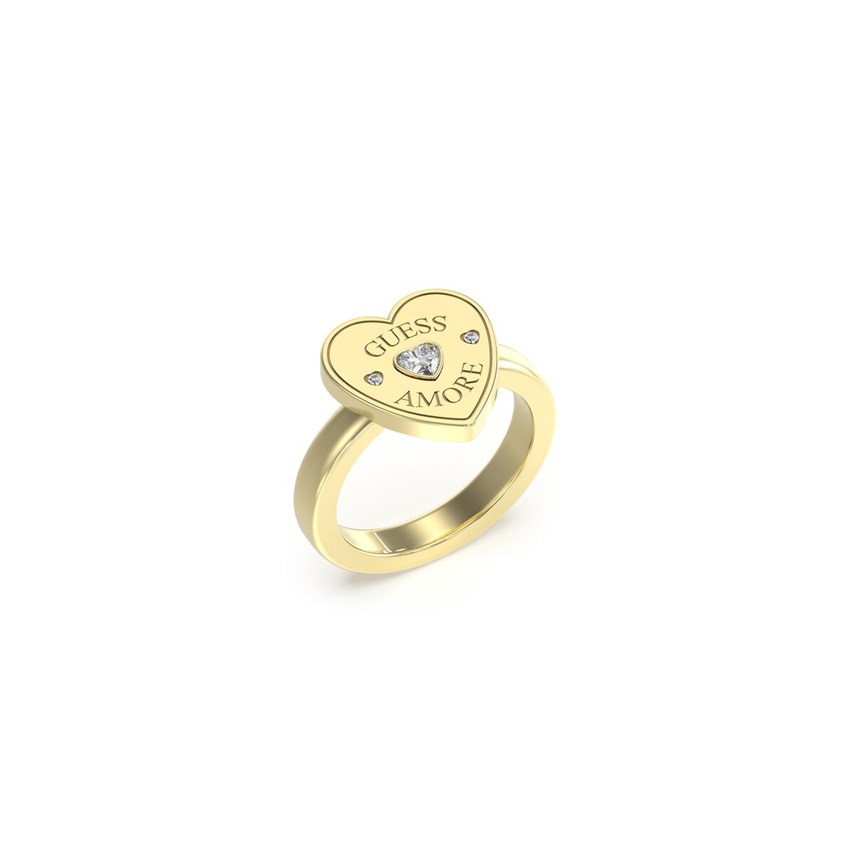Ladies' Ring Guess JUBR05059JWYG54 14 Golden -  Jewellery, Women -  Guess.