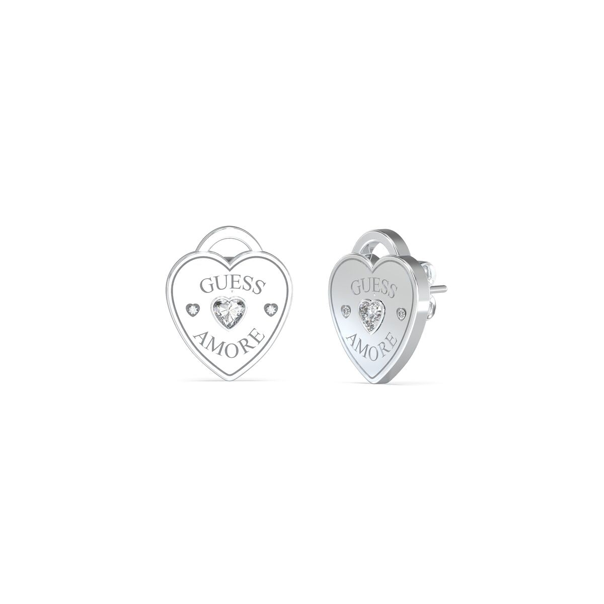 Ladies' Earrings Guess JUBE05058JWRHT-U Silver -  Jewellery, Women -  Guess.