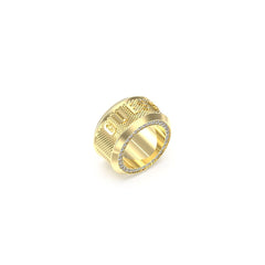 Ladies' Ring Guess JUMR05016JWYG62 22 Golden -  Jewellery, Women -  Guess.