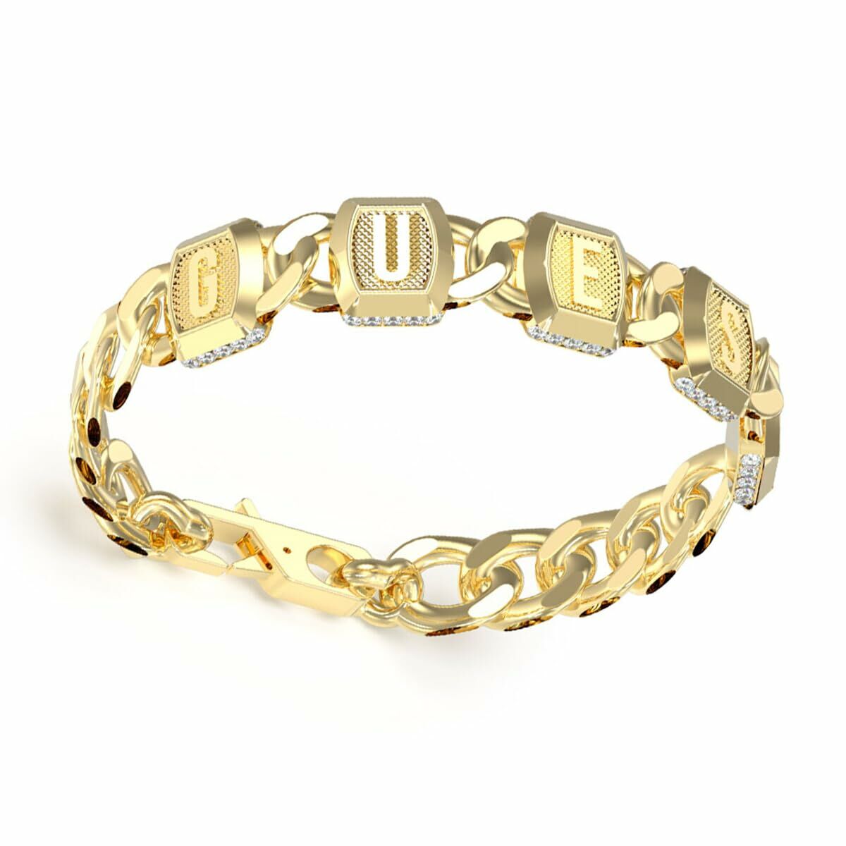 Ladies' Bracelet Guess JUMB05012JWYGS Golden -  Jewellery, Women -  Guess.