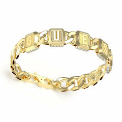 Ladies' Bracelet Guess JUMB05012JWYGS Golden -  Jewellery, Women -  Guess.
