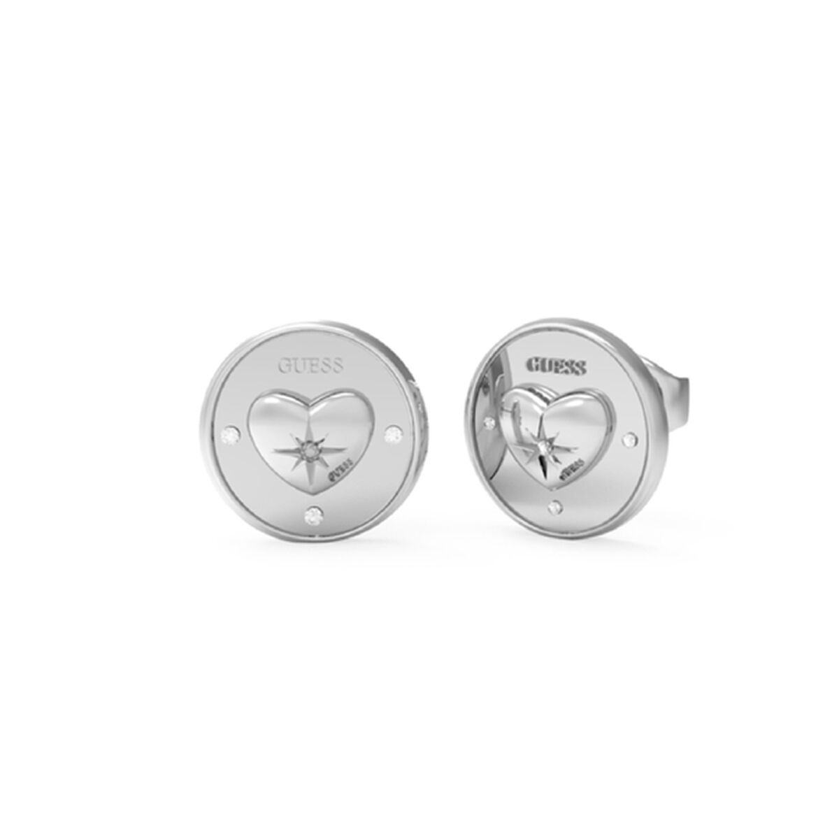 Ladies' Earrings Guess JUBE01446JWRHT-U Metal -  Jewellery, Women -  Guess.