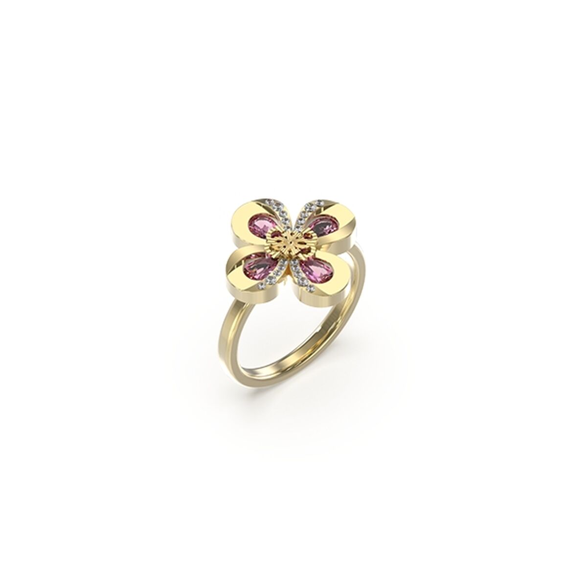 Ladies' Ring Guess JUBR03061JWYGPK54 14 -  Jewellery, Women -  Guess.