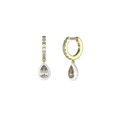 Ladies' Earrings Guess JUBE03143JWYGWHT-U -  Jewellery, Women -  Guess.