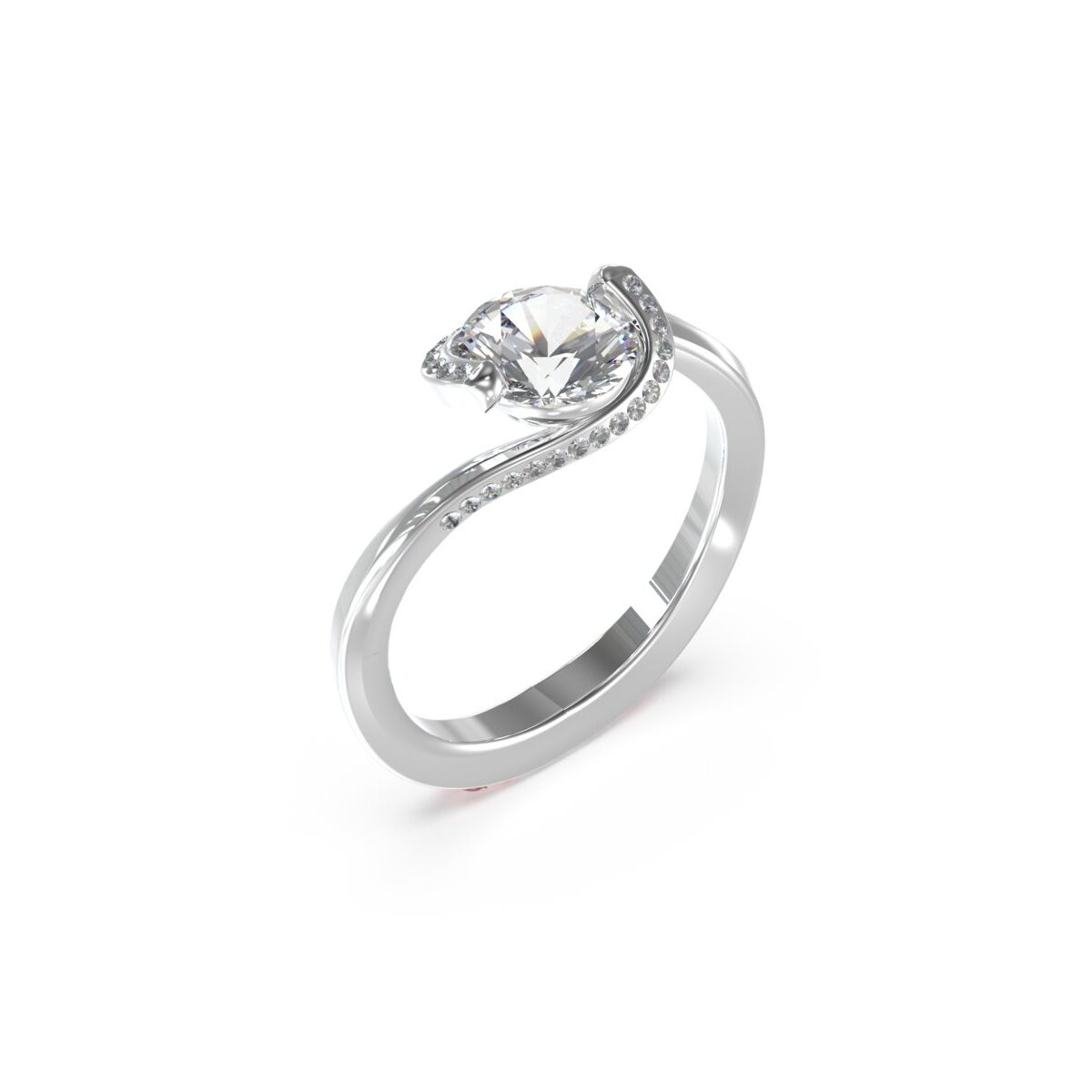 Ladies' Ring Guess JUBR03177JWRH54 14 -  Jewellery, Women -  Guess.