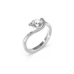 Ladies' Ring Guess JUBR03177JWRH54 14 -  Jewellery, Women -  Guess.