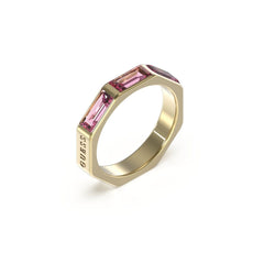 Ladies' Ring Guess JUBR03174JWYGFC52 12 Golden Pink -  Jewellery, Women -  Guess.
