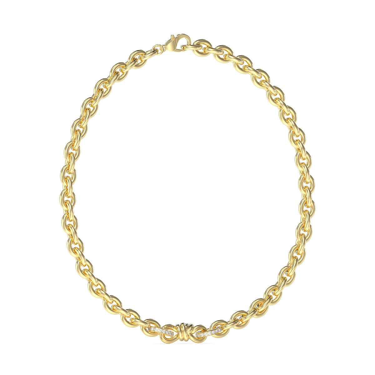 Ladies' Necklace Guess JUBN04005JWYGT-U -  Jewellery, Women -  Guess.