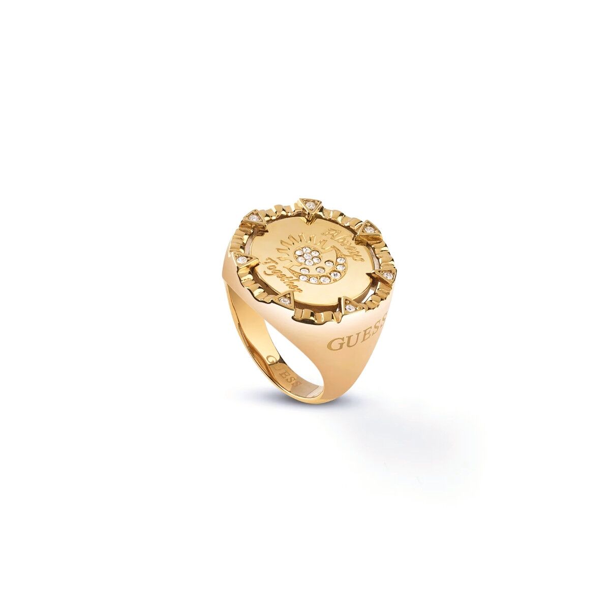 Ladies' Ring Guess JUBR04049JWYG52 12 -  Jewellery, Women -  Guess.