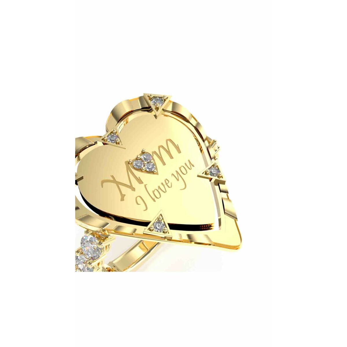 Ladies' Ring Guess JUBR04050JWYG52 -  Jewellery, Women -  Guess.