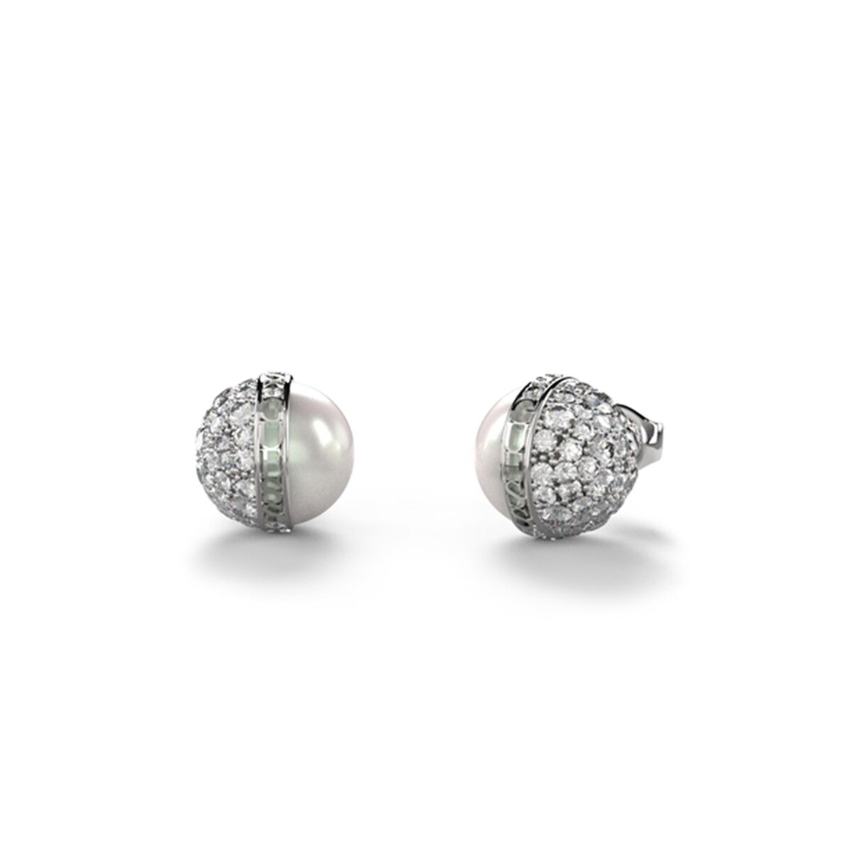 Ladies' Earrings Guess JUBE04458JWRHT-U Silver -  Jewellery, Women -  Guess.