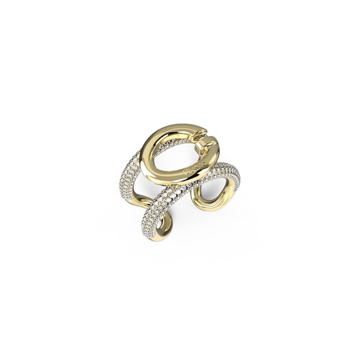 Ladies' Ring Guess JUBR04522JWYG52 Golden 12 -  Jewellery, Women -  Guess.