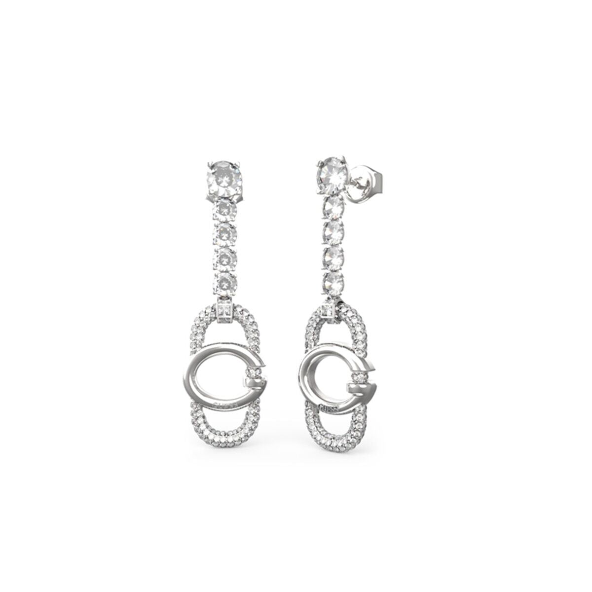 Ladies' Earrings Guess JUBE04507JWRHT-U Silver -  Jewellery, Women -  Guess.