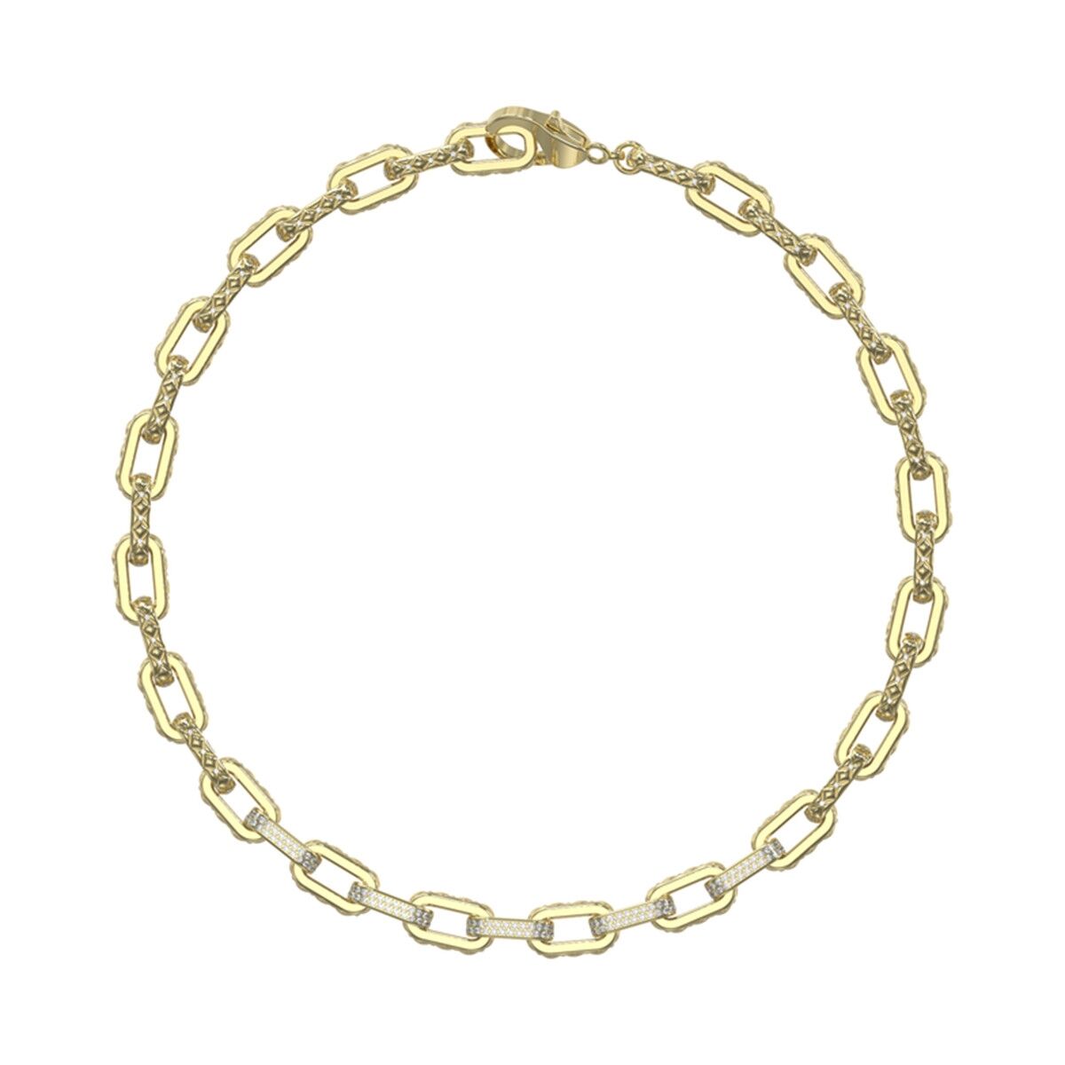 Ladies' Bracelet Guess JUBN04577JWYGT-U Golden -  Jewellery, Women -  Guess.