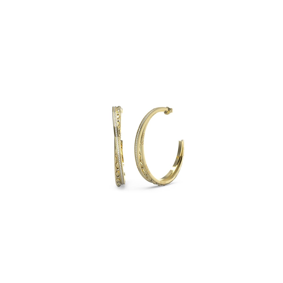 Ladies' Earrings Guess JUBE04585JWYGT-U Golden -  Jewellery, Women -  Guess.