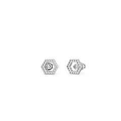 Ladies' Earrings Guess JUBE04651JWRHT-U Silver -  Jewellery, Women -  Guess.
