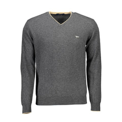 Harmont & Blaine Gray Wool Sweater -   -  Harmont & Blaine.