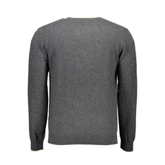 Harmont & Blaine Gray Wool Sweater -   -  Harmont & Blaine.