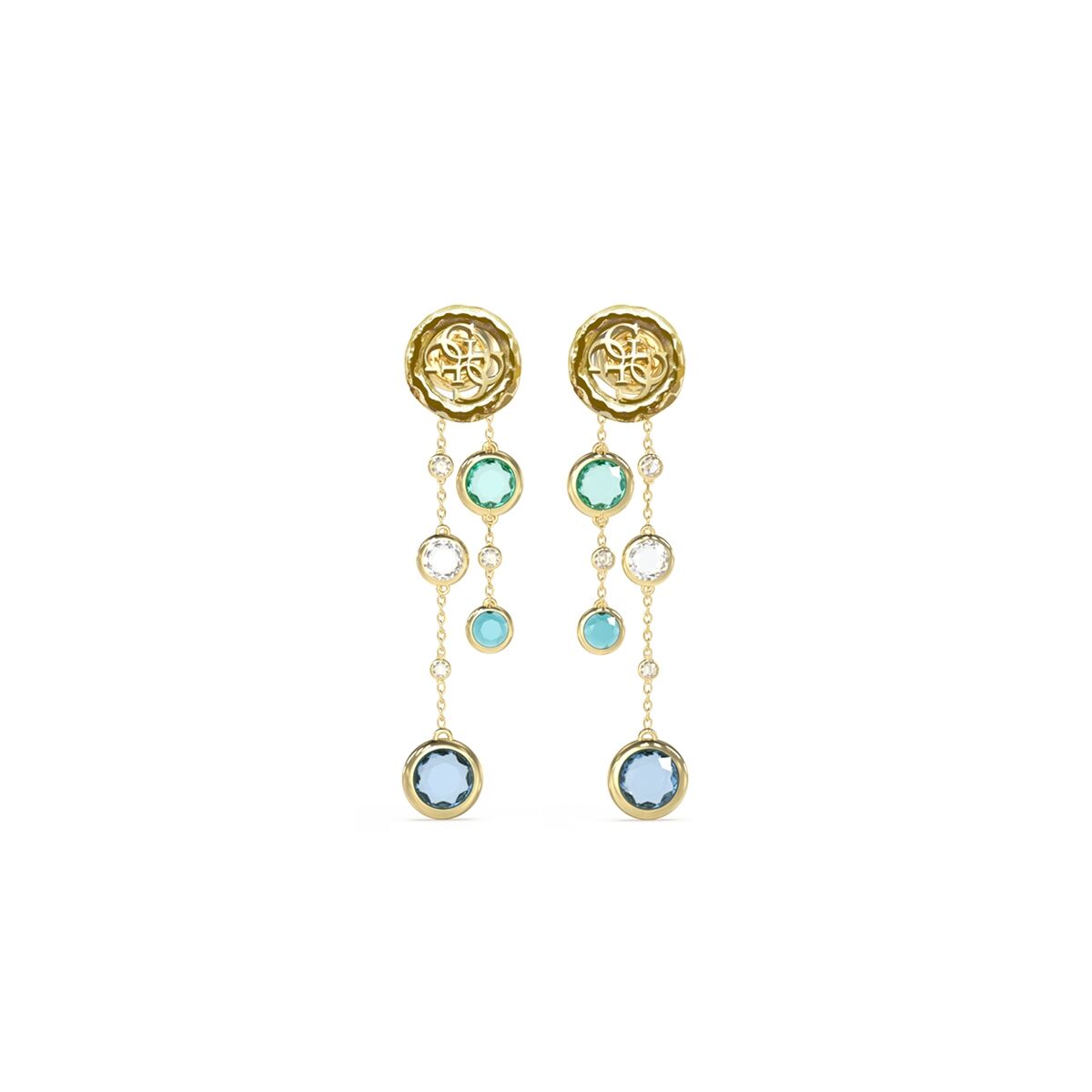 Ladies' Earrings Guess JUBE05091JWYGAQT-U Golden -  Jewellery, Women -  Guess.