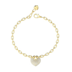 Ladies' Bracelet Guess JUBB05214JWYGS Golden -  Jewellery, Women -  Guess.