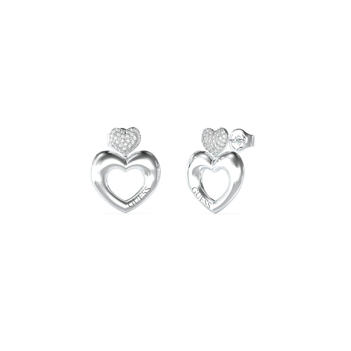 Ladies' Earrings Guess JUBE05209JWRHT-U Silver -  Jewellery, Women -  Guess.