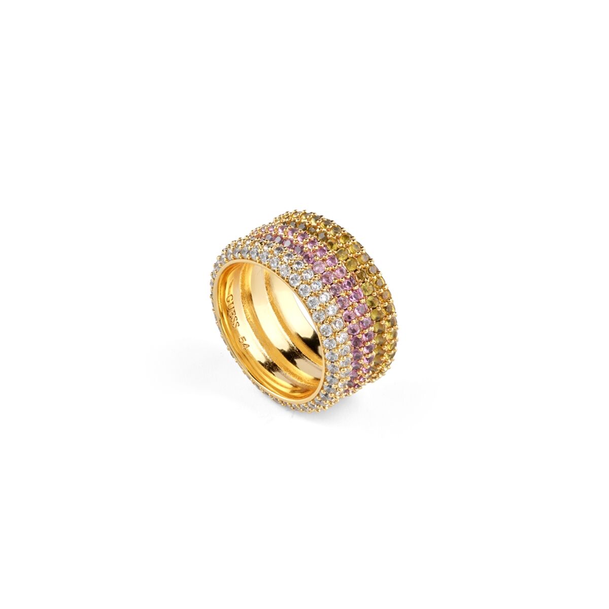 Ladies' Ring Guess JUBR05140JWYGPK56 16 Golden -  Jewellery, Women -  Guess.