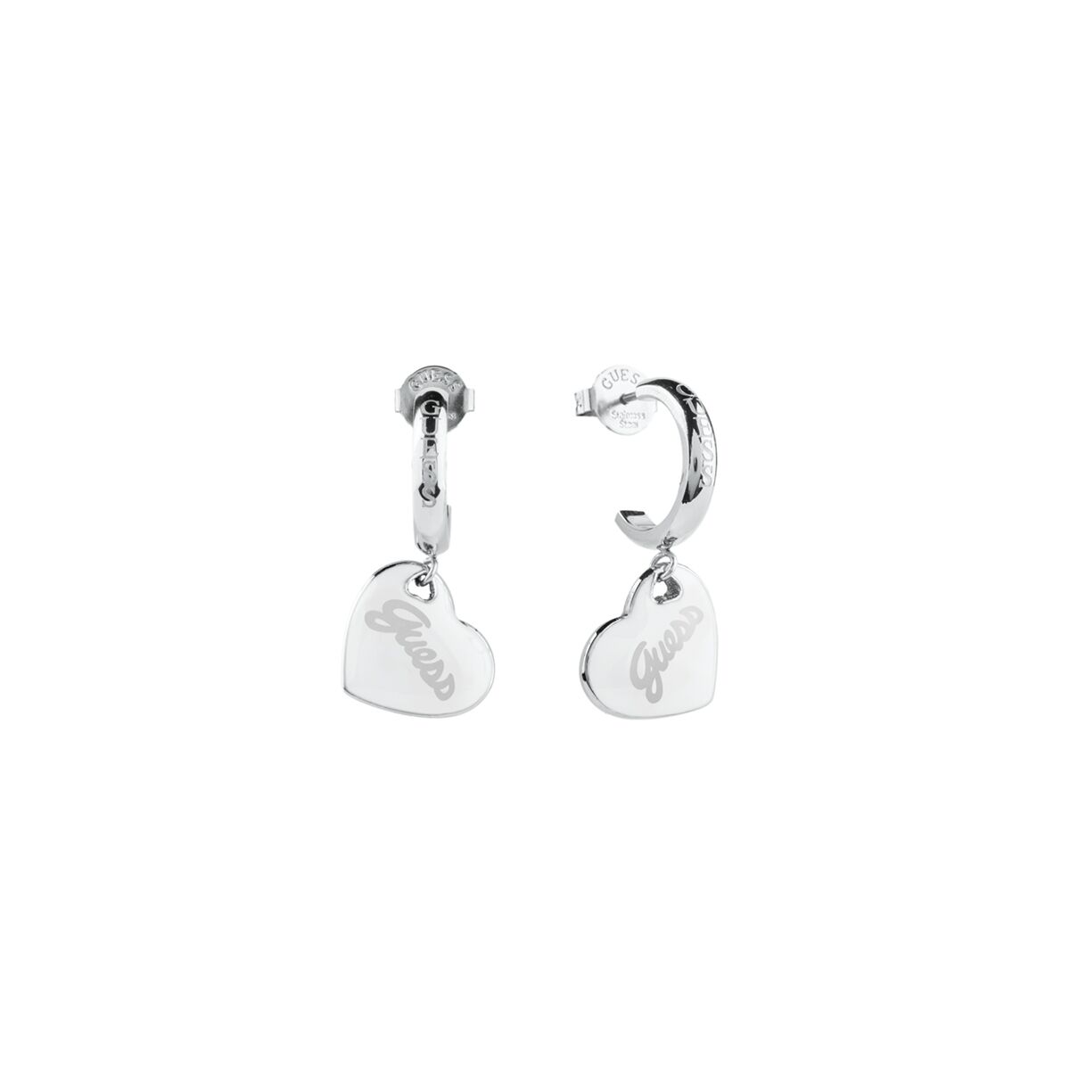 Ladies' Earrings Guess JUBE05151JWRHWHT-U Silver -  Jewellery, Women -  Guess.