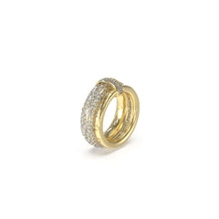 Ladies' Ring Guess JUBR05198JWYG54 14 Golden -  Jewellery, Women -  Guess.