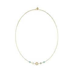 Ladies' Pendant Guess JUBN05097JWYGAQT-U Golden -  Jewellery, Women -  Guess.